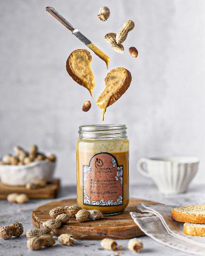 کره بادام زمینی خالص