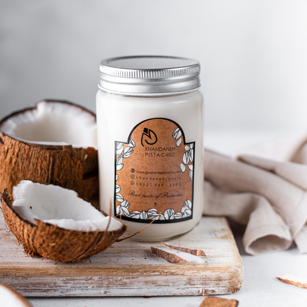 تصویر  کره نارگیل خالص250گرم